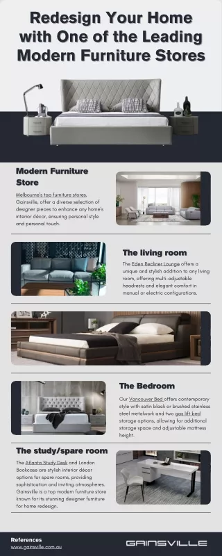 Redesign Your Home with One of the Leading Modern Furniture Stores