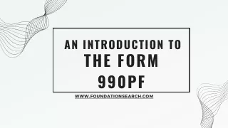 Step-by-Step Instructions for Filing the 990-PF Form: A Complete Guide