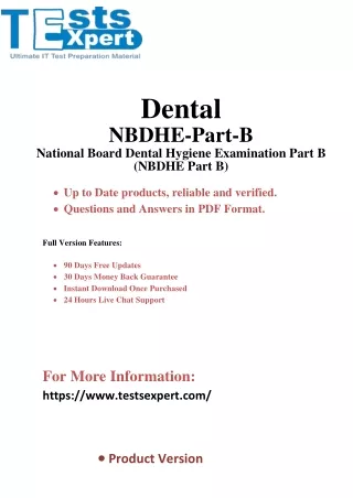 Crush the NBDHE Part B Expert Prep for Dental Hygiene Success
