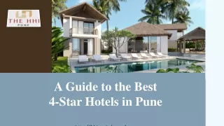 A Guide to the Best 4-Star Hotels in Pune