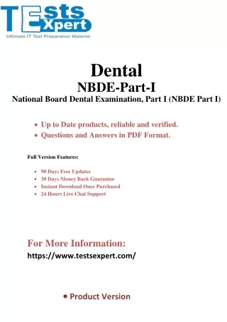 Master the NBDE Part I Ultimate Guide to Dental Exam Success