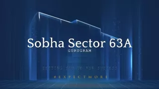 Sobha Sector 63A Gurgaon PDF