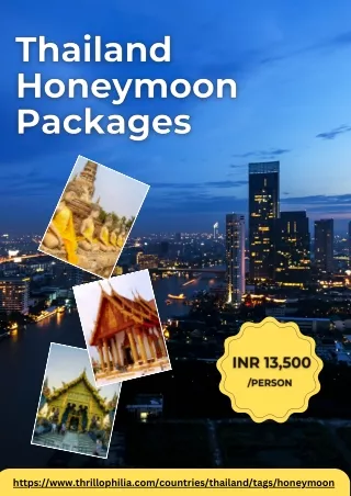 Thailand Honeymoon Packages
