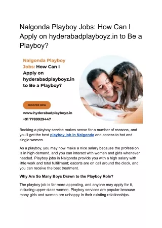 Nalgonda Playboy Jobs_ How Can I Apply on hyderabadplayboyz.in to Be a Playboy_