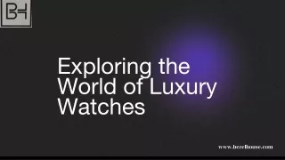 Bezelhouse.com PPT