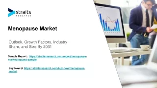 Menopause Market Size & Trends | 2031