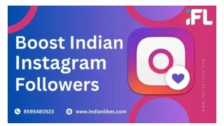 Boost Indian Instagram Followers - IndianLikes