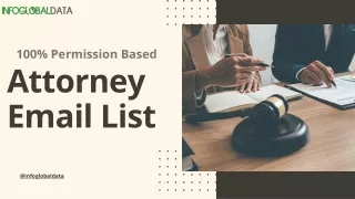Highly Responsive Attorneys Email List for Improved Open Rates