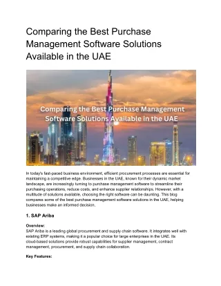 _Purchase Management Software UAE