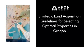 Strategic Buying How to Choose the Right Land for Sale in Oregon