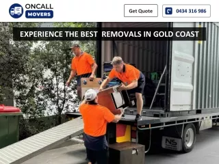 EXPERIENCE THE BEST REMOVALS IN GOLD COAST