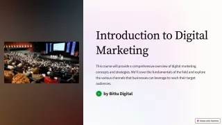 Digital Marketing Course in Zirakpur