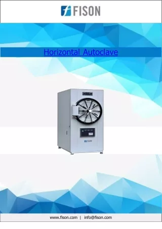 Horizontal Autoclave 340 kg