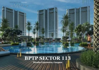 BPTP Sector 113 Gurgaon Brochure