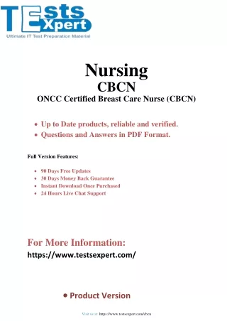 Conquer the CBCN - ONCC Certified Breast Care Nurse Exam