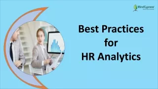 Best Practices for HR Analytics