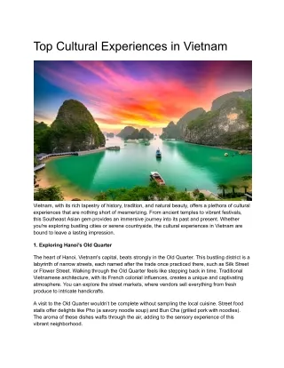 vietnam tour packages