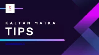 Daily Kalyan Matka Tips for Consistent Wins