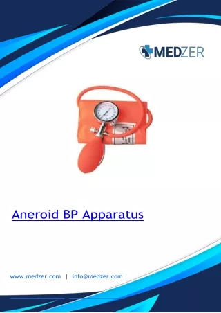 Aneroid BP Apparatus Oscillometric