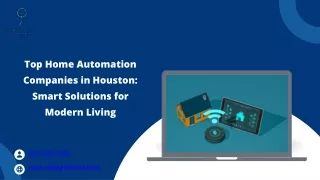 Houston's Trusted Home Automation Specialists: Smart Technology for Your Home