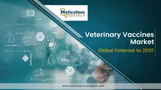 Veterinary Vaccines Market
