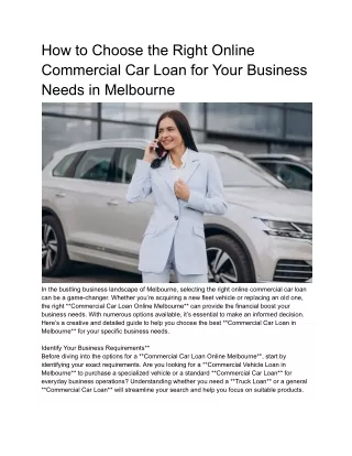 Business Personal Loan Lenders in Sydney