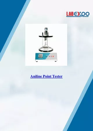 Aniline-Point-Tester -