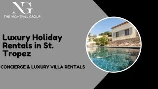 Luxury Holiday Rentals in St. Tropez