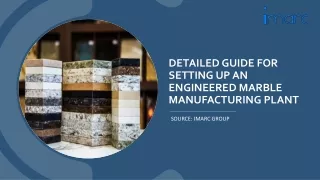 Engineered Marble Manufacturing Plant Report 2024 PDF
