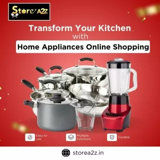 Home Appliances Online Shopping – Find the Best Deals at Store A2Z.