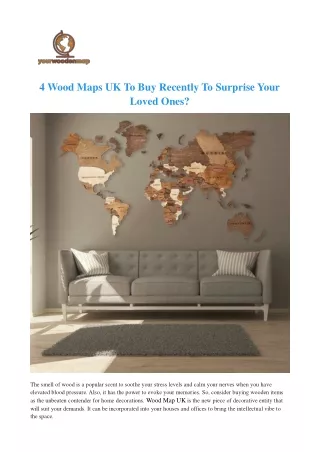 Yourworldmap: Where to purchase from Yourworldmap in the UK.