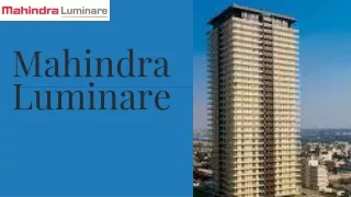 Mahindra Luminare