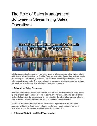 _Sales Management Solutions