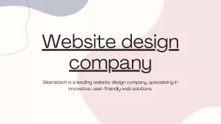 Simple Presentation in Pink Lilac Pastel Blobs Basic Style (1)