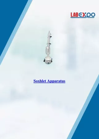 Soxhlet-Apparatus-