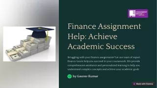 Finance-Assignment-Help-Achieve-Academic-Success