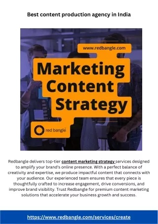 Best content production agency in IndiaMarketing Agency in India