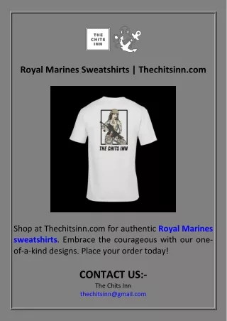 Royal Marines Sweatshirts  Thechitsinn.com