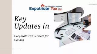 Key Updates in Corporate Tax Services for Canada: 2024 Overview