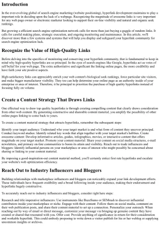 How to Monitor and Maintain Your Link Network for search engine optimization Suc