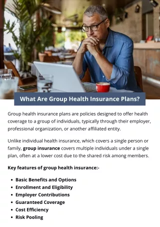 What Are Group Health Insurance Plans?