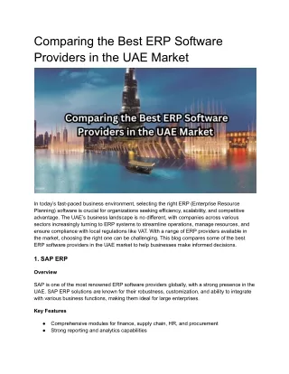 _Best ERP Software UAE