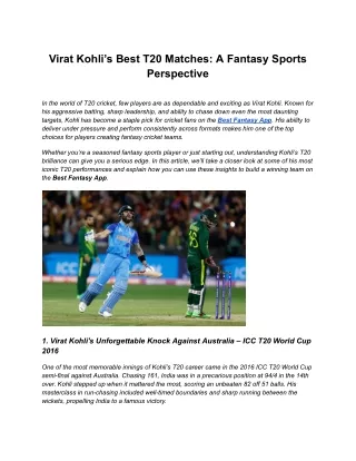 Virat Kohli’s Best T20 Matches_ A Fantasy Sports Perspective (1)