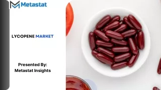 Lycopene Market Size, Share, Growth and Forecast 2031