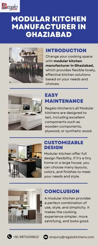 Modular Kitchen Manufacturer In Ghaziabad