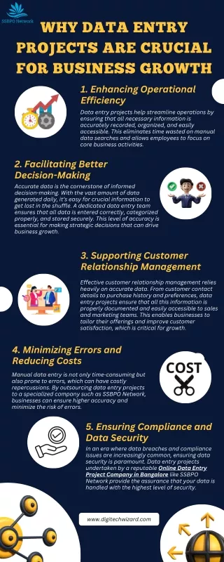 Why Data Entry Projects are Crucial for Business Growth