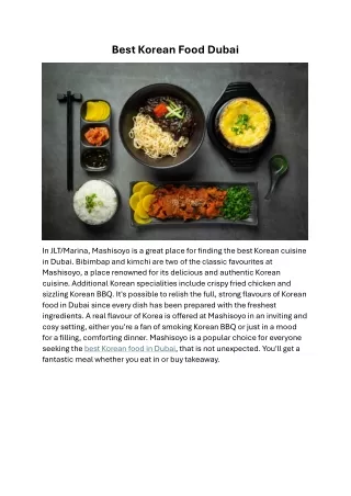 best korean food dubai