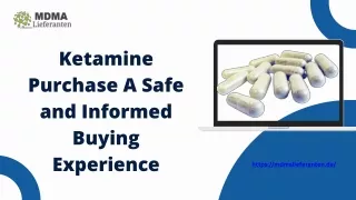 Ketamine Purchase A Safe and Informed Buying Experience
