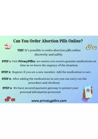 Promotional Can You Order Abortion Pills Online?