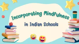 Incorporating mindfullness